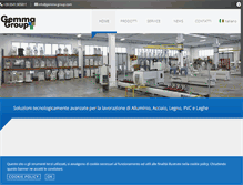 Tablet Screenshot of gemma-group.com